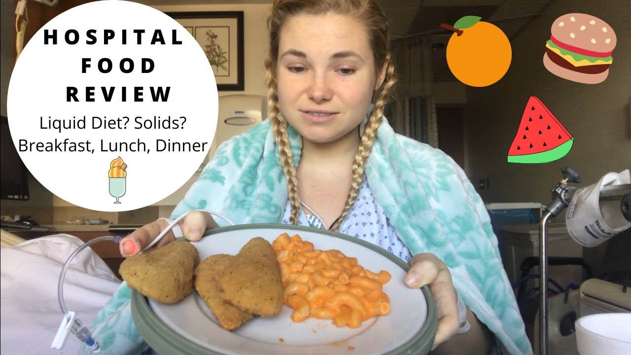 HOSPITAL FOOD REVIEW | Scoliosis Journey Vlog