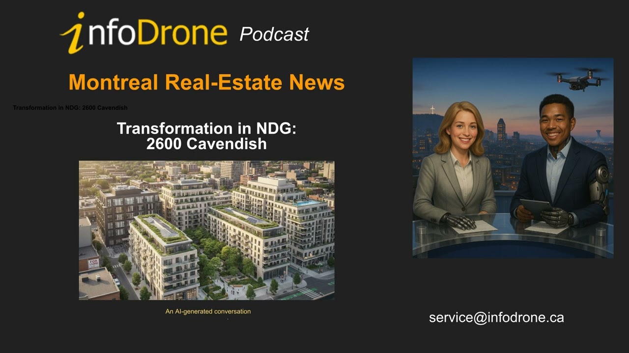 Infodrone Podcast  Transformation in NDG  2600 Cavendish