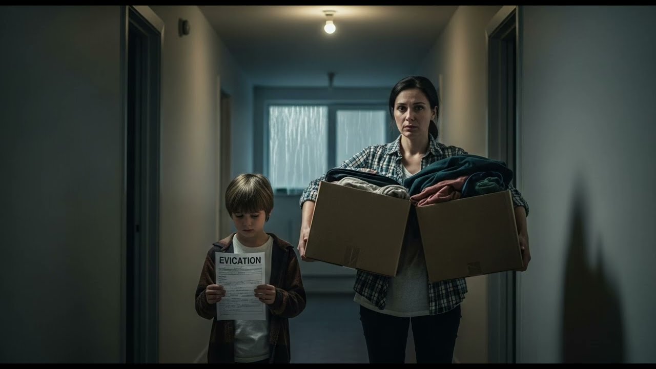 A Single Mother Was Evicted — The New Owner Knocked That Night and Changed Everything