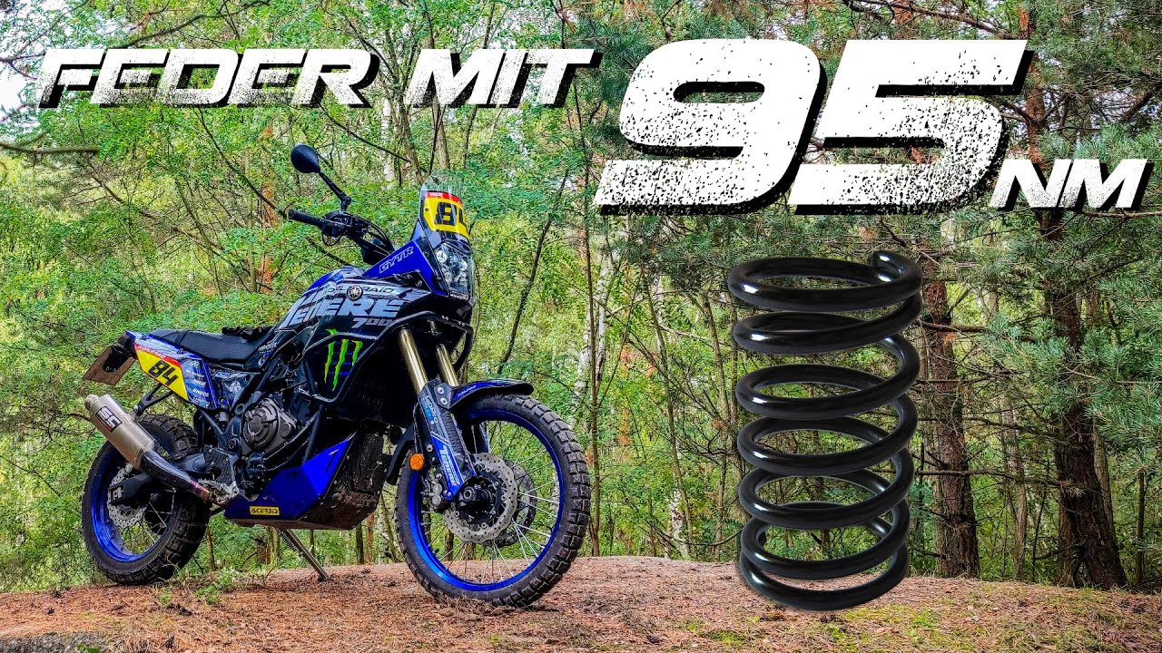 ⚙️ Tenere 700 Fahrwerksfedern austauschen ⚙️ Dämpferfeder / Stoßdämpfer Feder umrüsten ⚙️