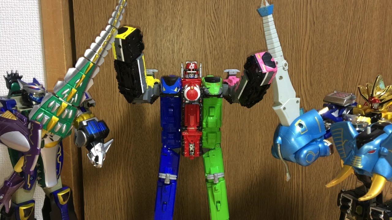 百獣戦隊ガオレンジャー Quest47①　最強のオルグ・蒸気機関オルグVSガオレンジャー！劇中シーンを再現！前田動画 Power Rangers WildForce