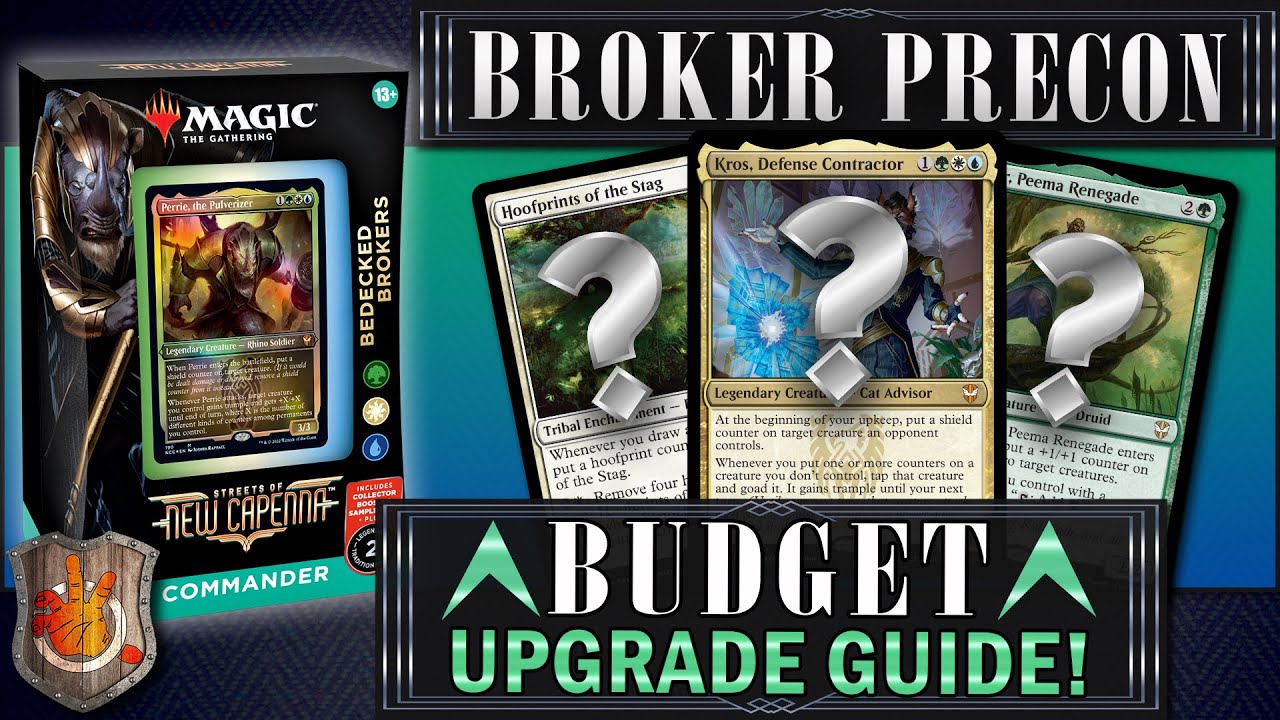 “Bedecked Brokers” Budget Upgrade Guide - New Capenna | The Command Zone 460 | MTG Commander EDH