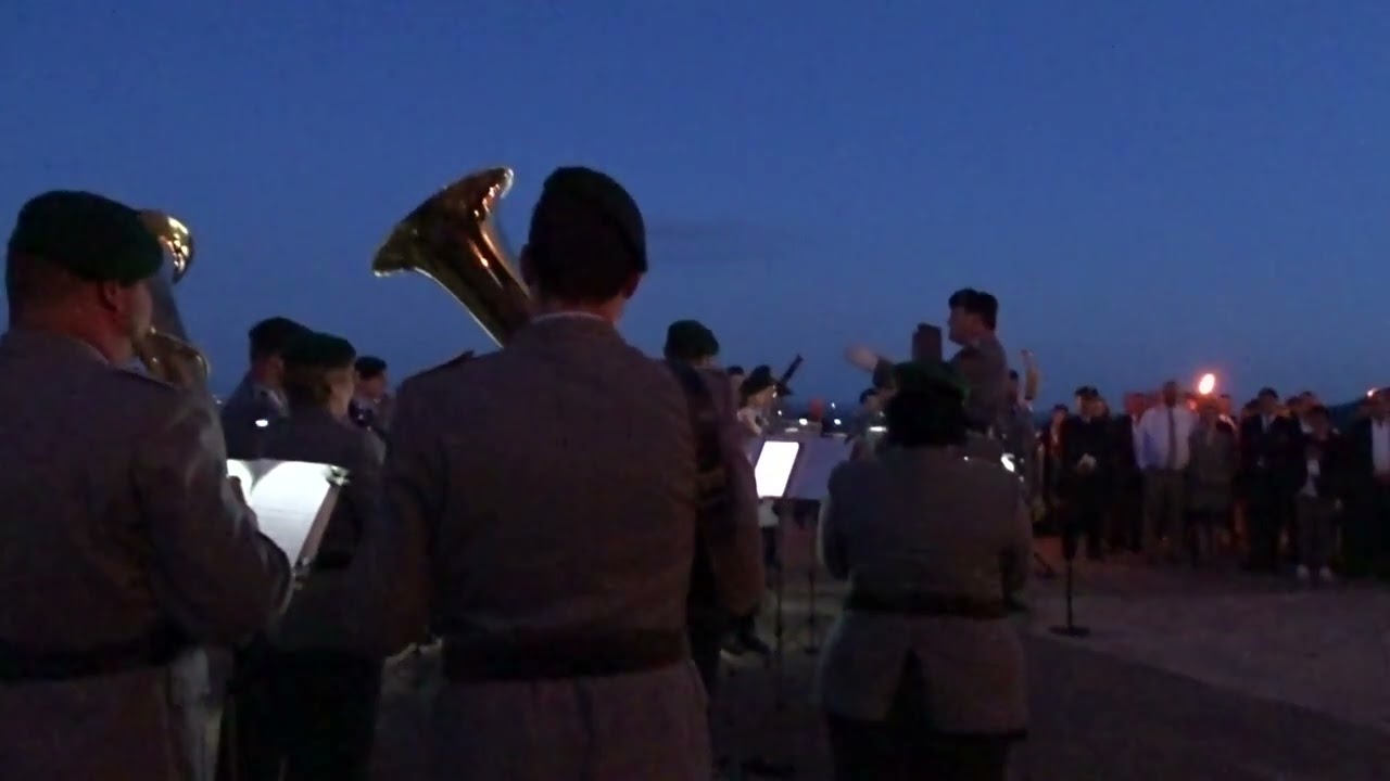 Serenade der Bundeswehr auf dem Hambacher Schloss