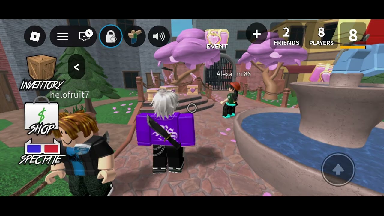 Playing mm2 !!!!!