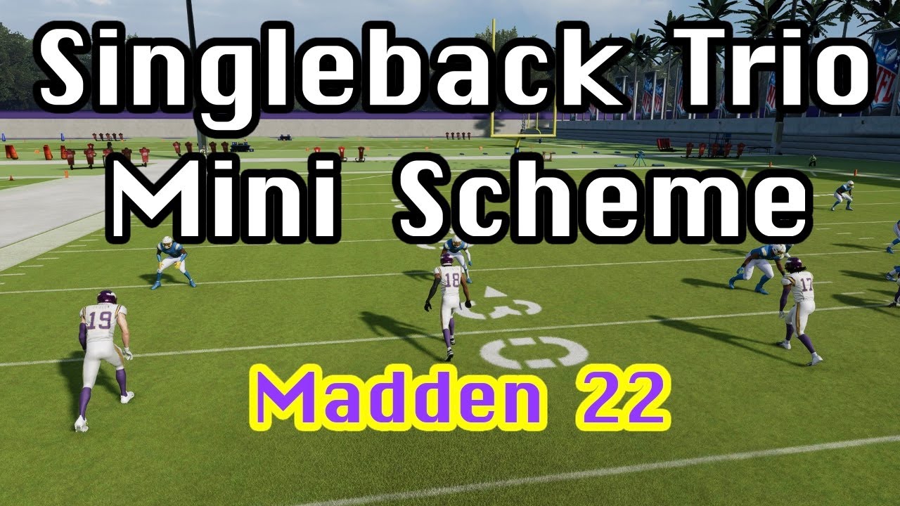 *ROUTES GOING EVERYWHERE* Singleback Trio Mini Scheme | Madden 22 Tips & Tricks