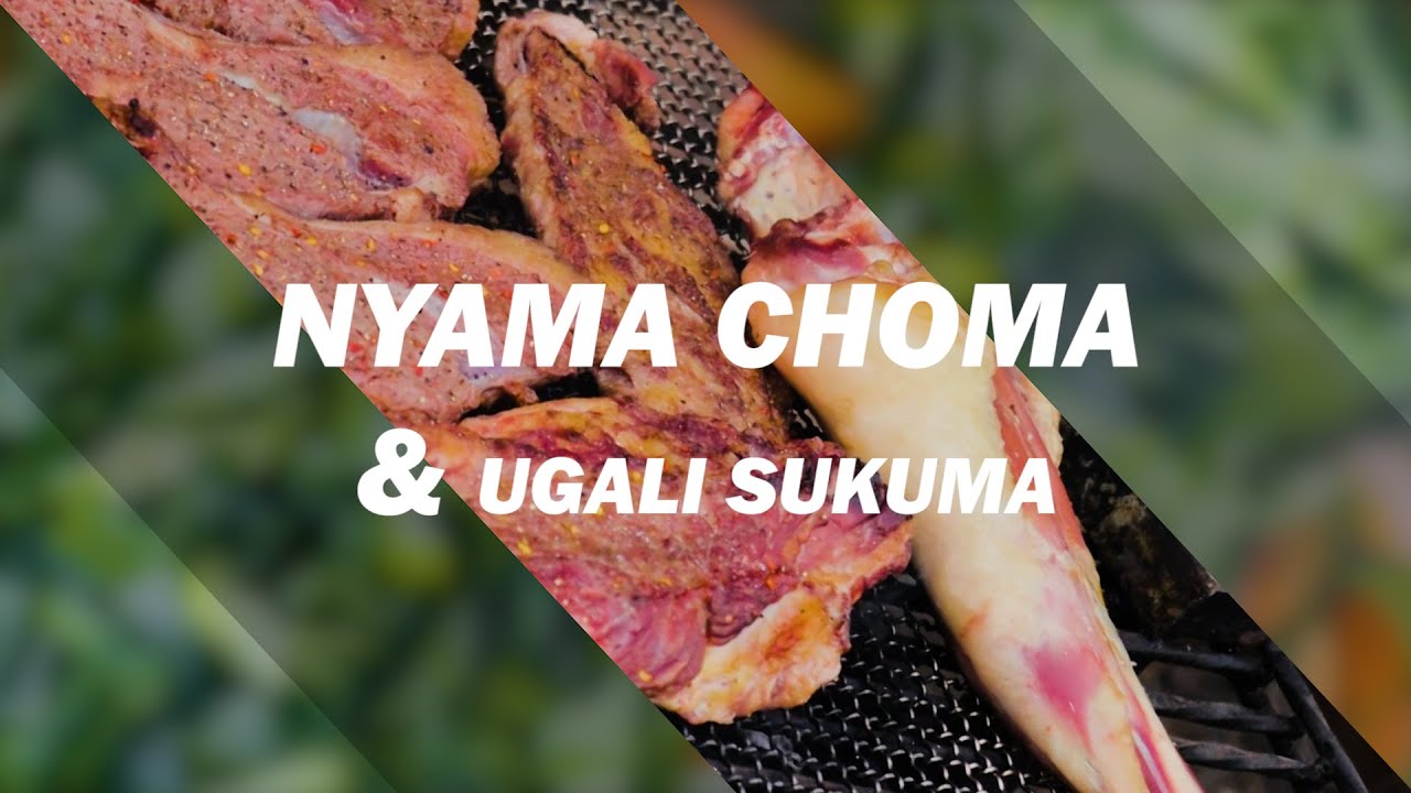 Nyama Choma & Ugali Sukuma (Cinematic Cooking) 케냐 음식 냐마초마 & 우갈리 수꾸마