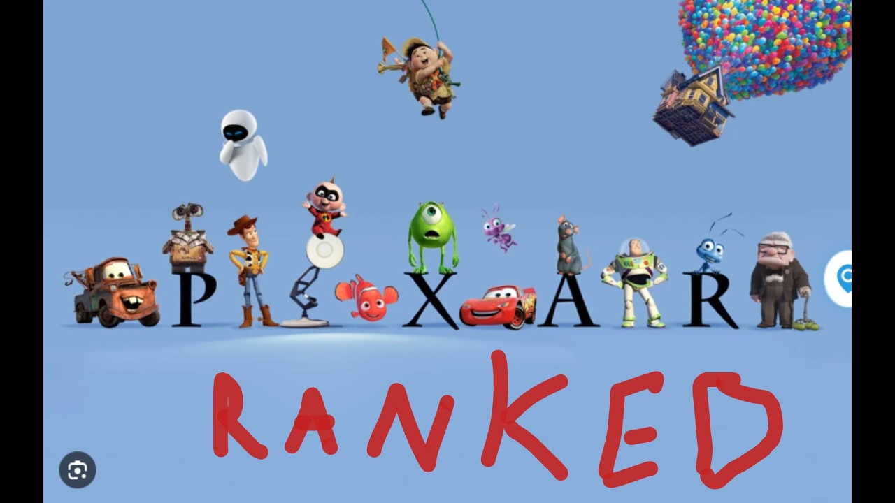 Ranking Every Pixar Movie