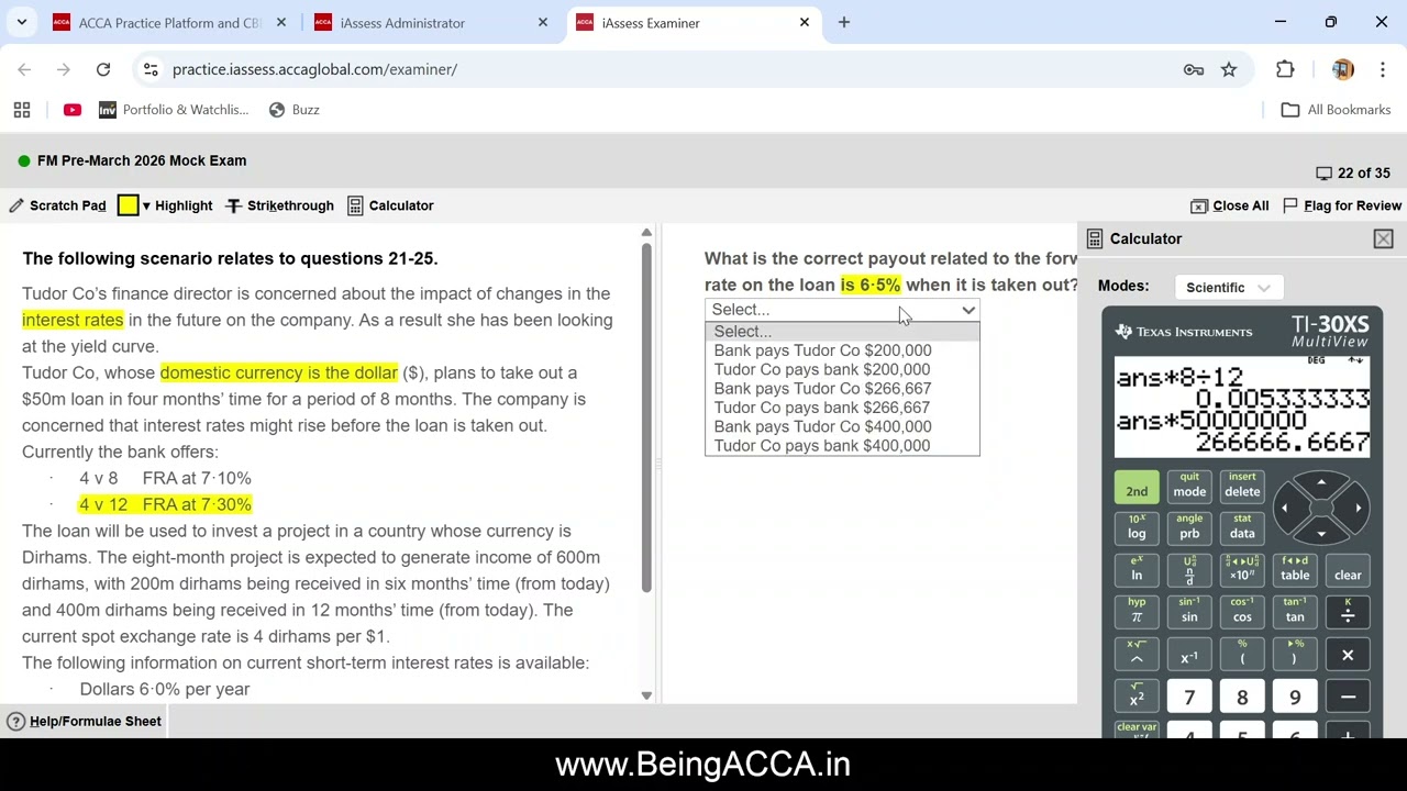 ACCA FM Pre-March'26 Mock Debrief | Section B | Tudor Co | Tushita Gupta ACCA Affiliate