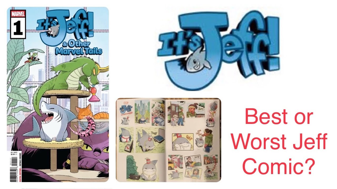 Обзор «Джефф и другие герои Marvel» (ноябрь 2025 г.) 100% Flip Through 4K