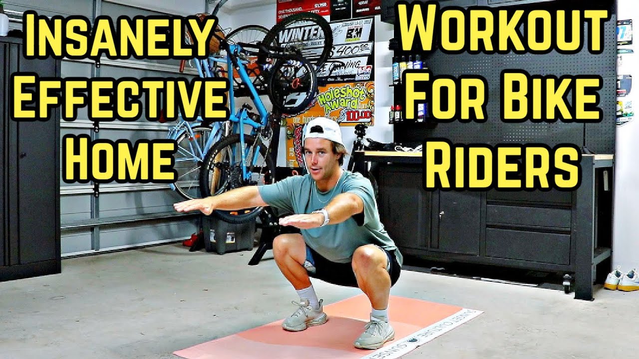 SIMPLE YET EFFECTIVE HOME WORKOUT FOR BIKE RIDERS | No Equipment Needed
