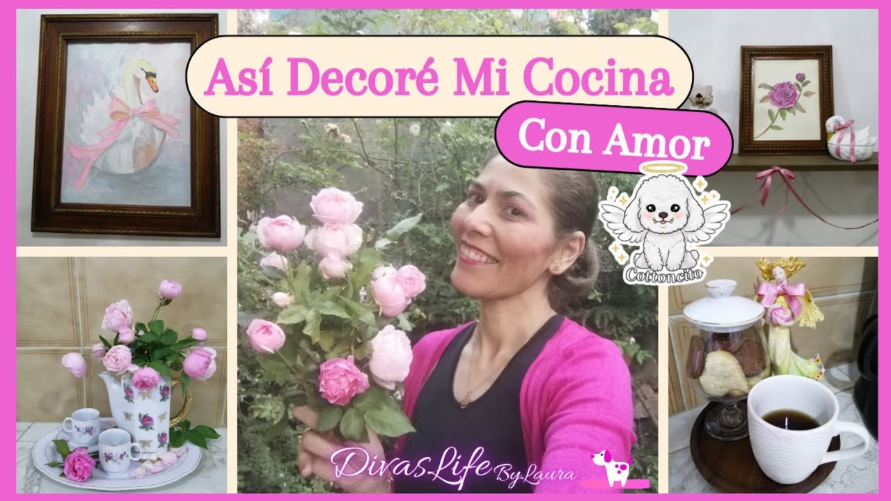 Decoración Romántica🌹Transforma Tu Cocina Con Amor y Recuerdos🐩 (Estilo San Valentín Y Todo El Año)✨