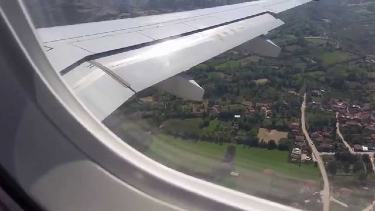 Borajet - Tokat Havalimanina inis yapiyor manzarali..