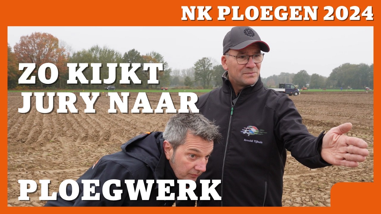Zo kijkt de jury van het NK ploegen naar ploegwerk