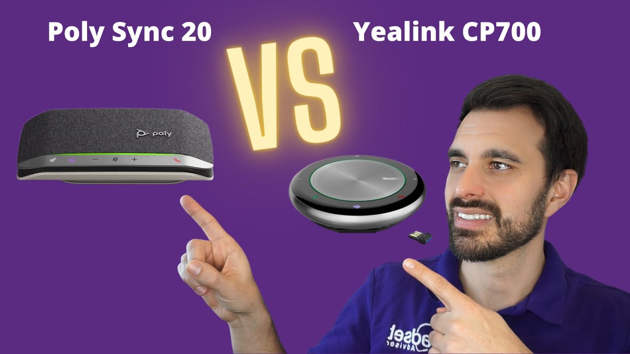 Poly Sync 20 vs Yealink CP700 Bluetooth Speakerphone