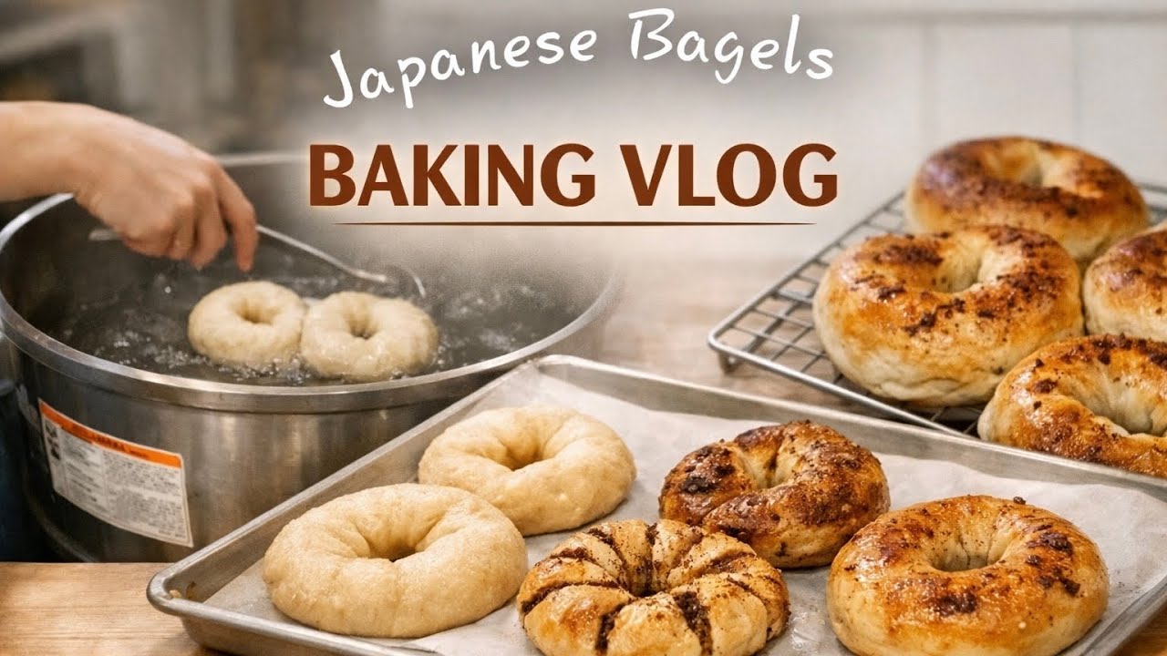 I Took a Japanese-Style Bagel Class in Vancouver 🥯 Fun experience!