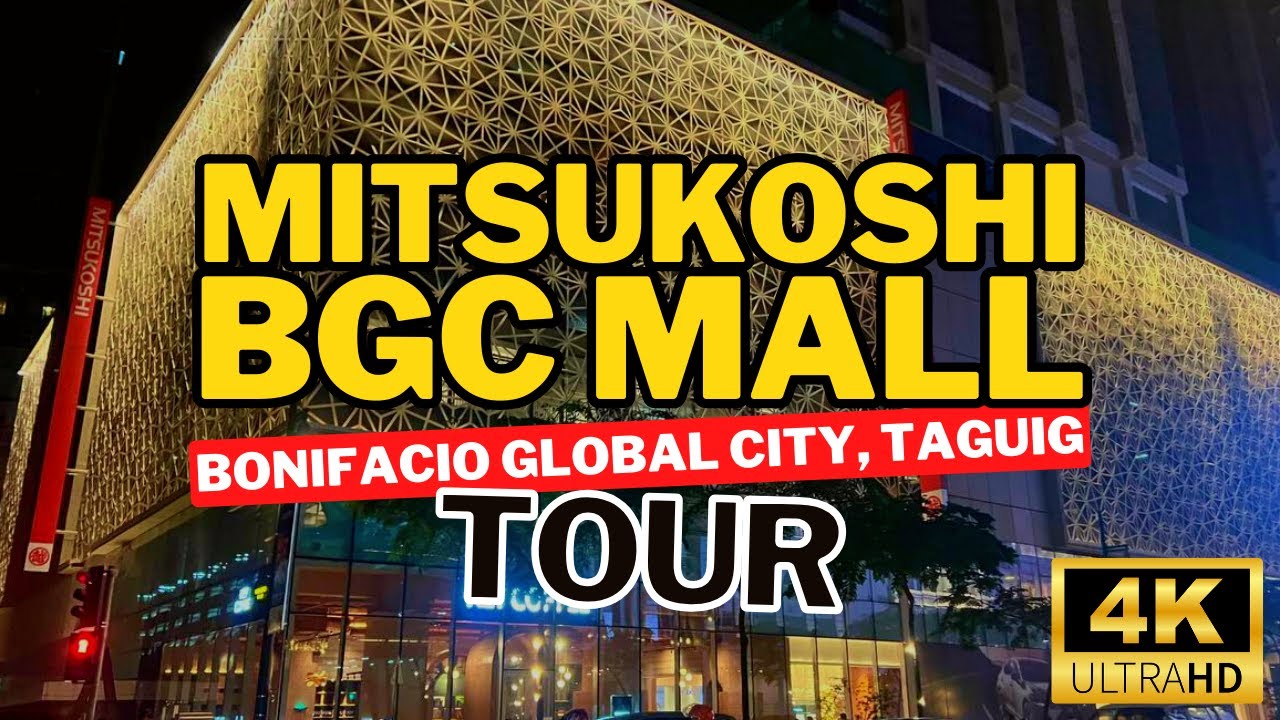 Explore Japan in Manila MITSUKOSHI MALL BGC Walking Tour 2023 | Taguig Philippines 🇵🇭