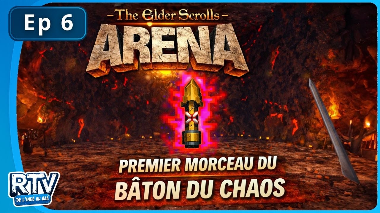 The Elder Scrolls: Arena — Le premier morceau du Bâton du Chaos ! Ep 6
