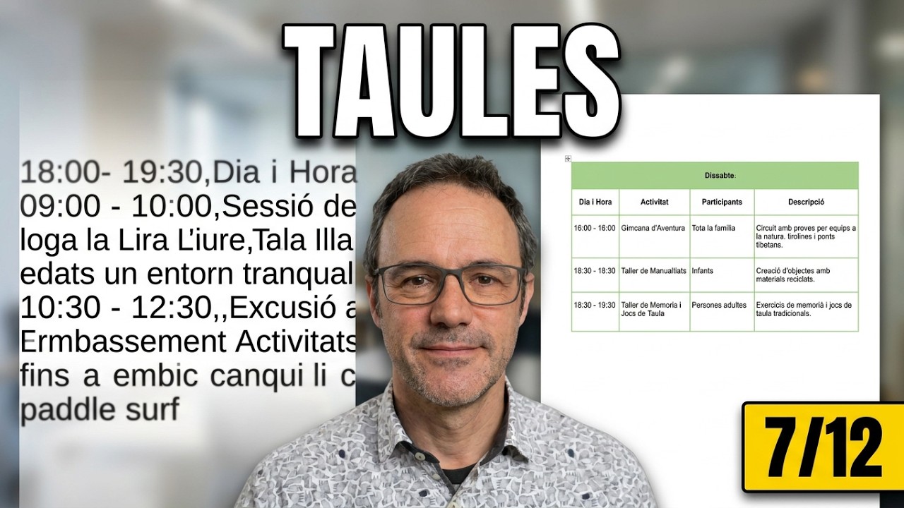 Taules i recuperació de documents amb el Projecte de COMPETIC 3 C4 del curs 24-25 (7/12)