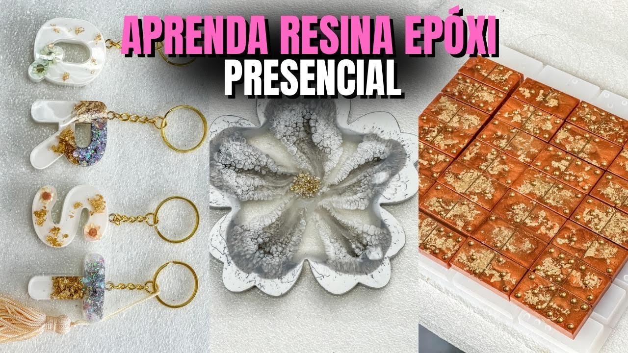 APRENDA RESINA EPÓXI DO ZERO