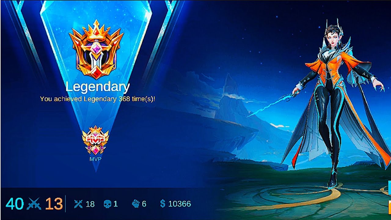 18 Kills!! Eudora Legendary & MVP Ranked Gameplay | One-Sided Match | MLBB 5v5