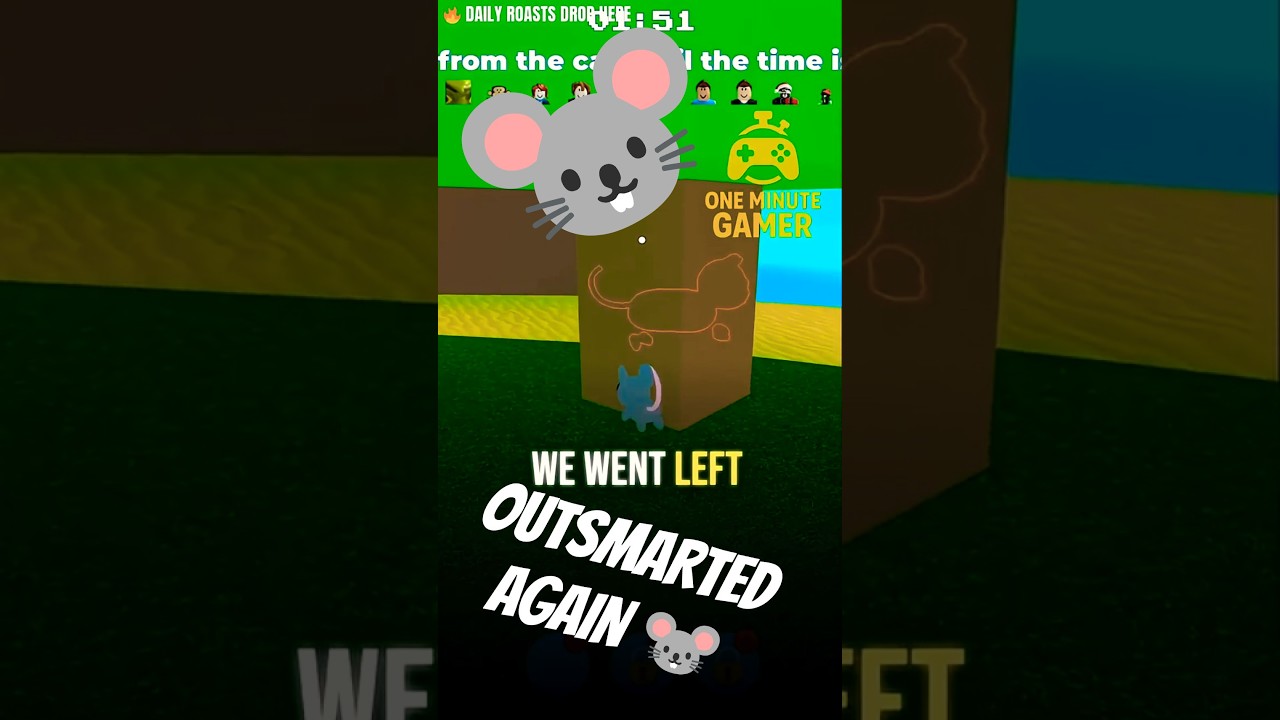 Roblox Cat vs Mouse 🐭😱 INSANE Loop Escape FAIL! Cat Outsmarted in Funniest Roblox Chase Ever!