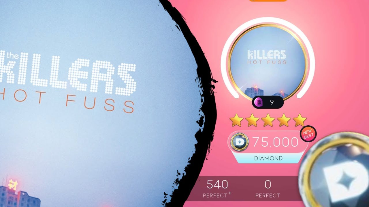 Beatstar | Somebody Told Me By The Killers | Diamond Perfect 75,000 (Audible Taps)