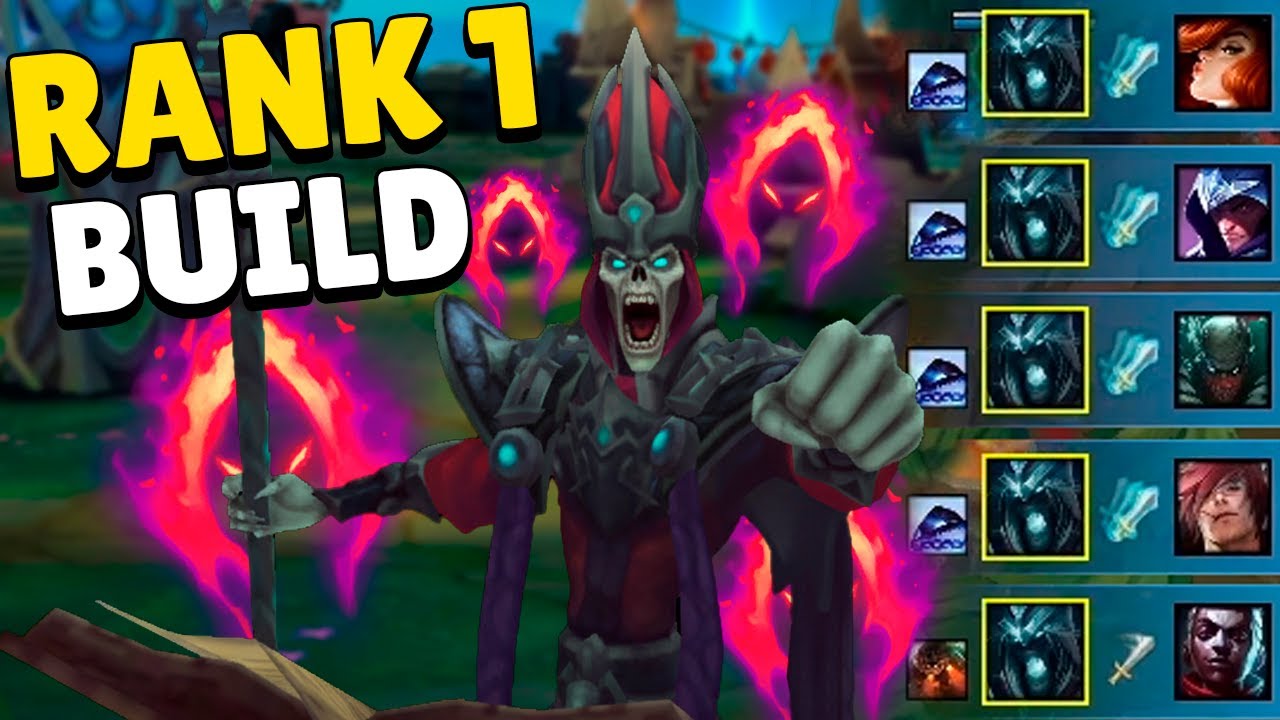 ¡ESTA DEMASIADO ROTO! La BUILD PENTAKILL del RANK 1 de KARTHUS JUNGLA🤯