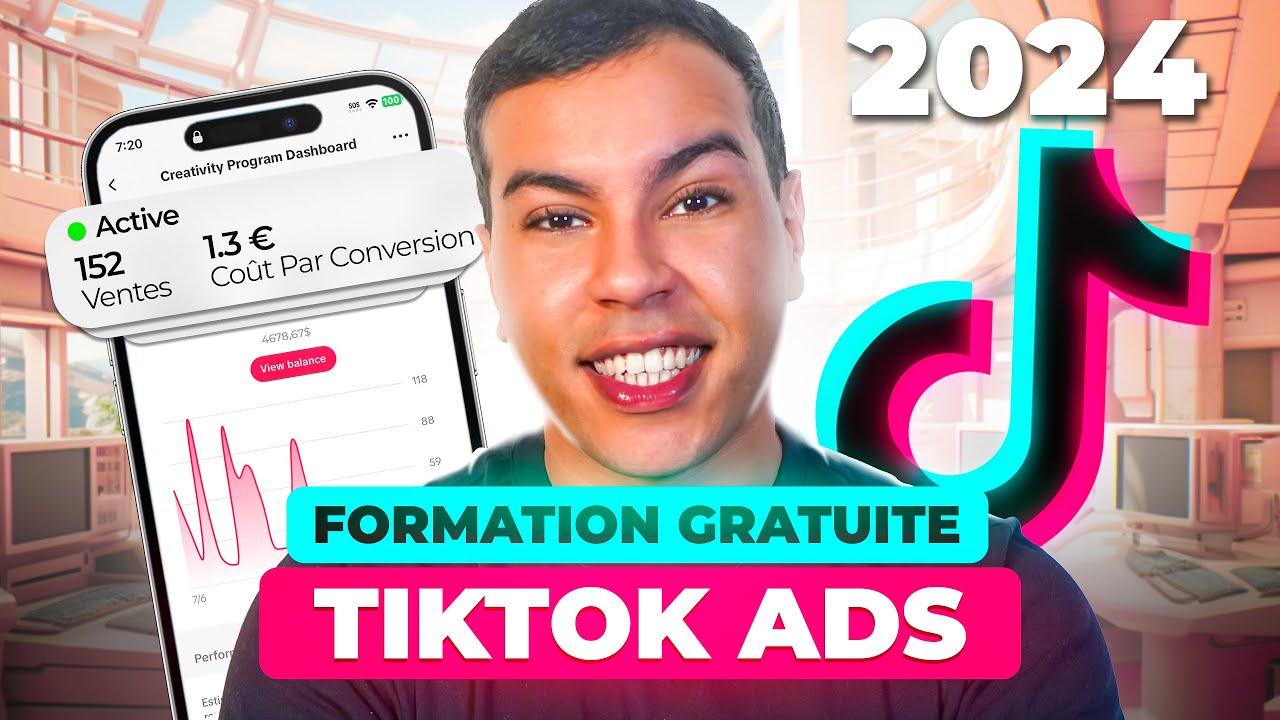 TIKTOK ADS 2024 - Créer Des Publicités TikTok De Débutant À Expert (Formation Gratuite)