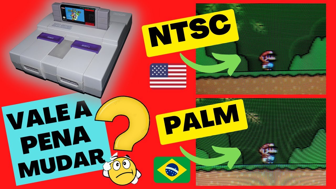 [TUTORIAL] Altere seu SUPER NINTENDO PAL-M para NTSC