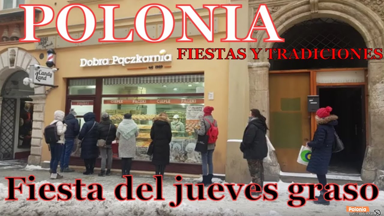 ➡️Tradiciones en Polonia: Fiesta del Jueves Graso 🍩🍩🍩
