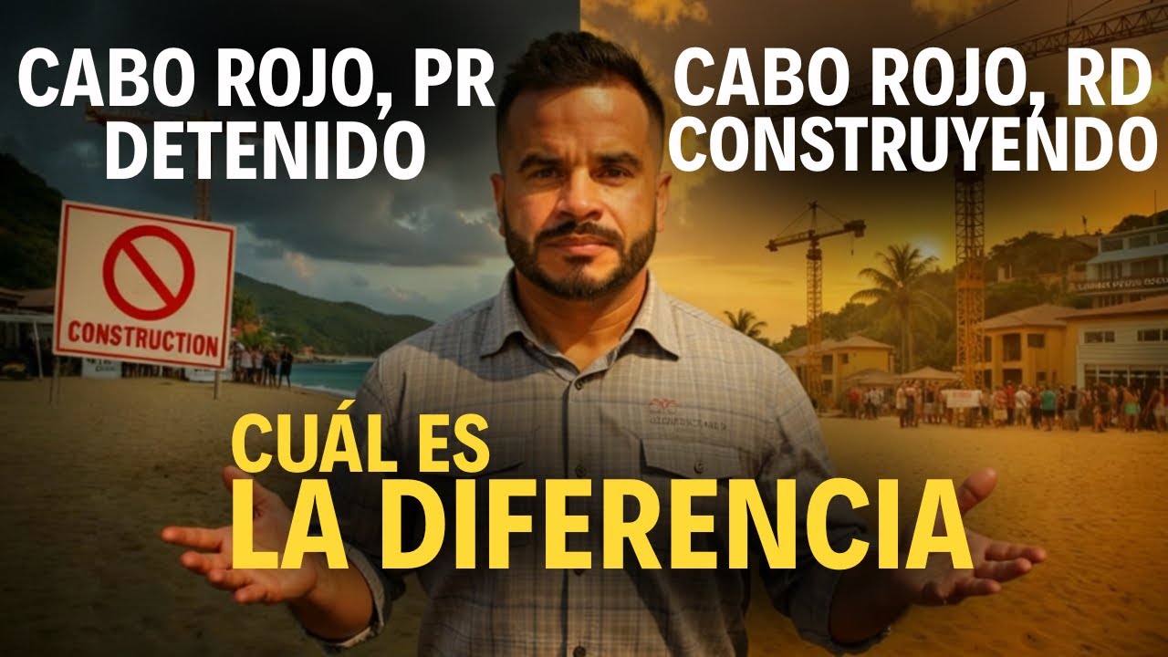 CABO ROJO RD CONSTRUYE 2.2 BILLONES, CABO ROJO PR DETENIDO ¿cuál es la diferencia?