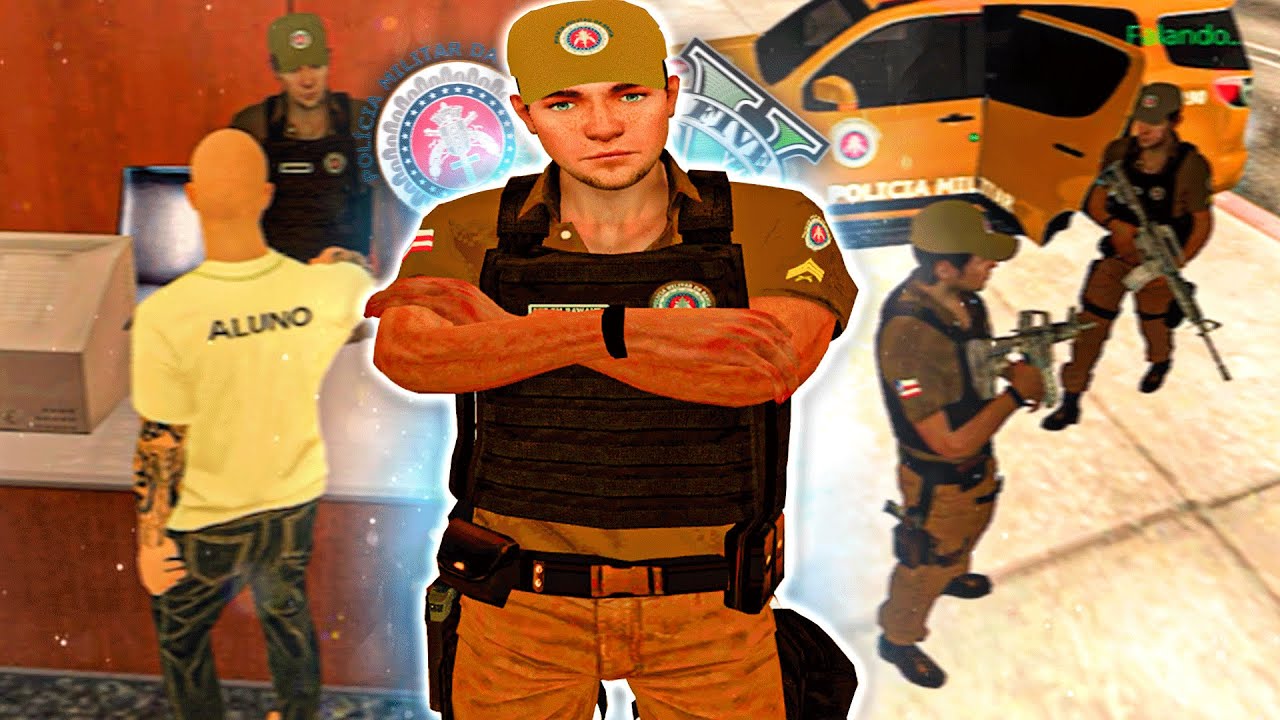 O RP de 1 Policial da PMBA 👮GTA MTA