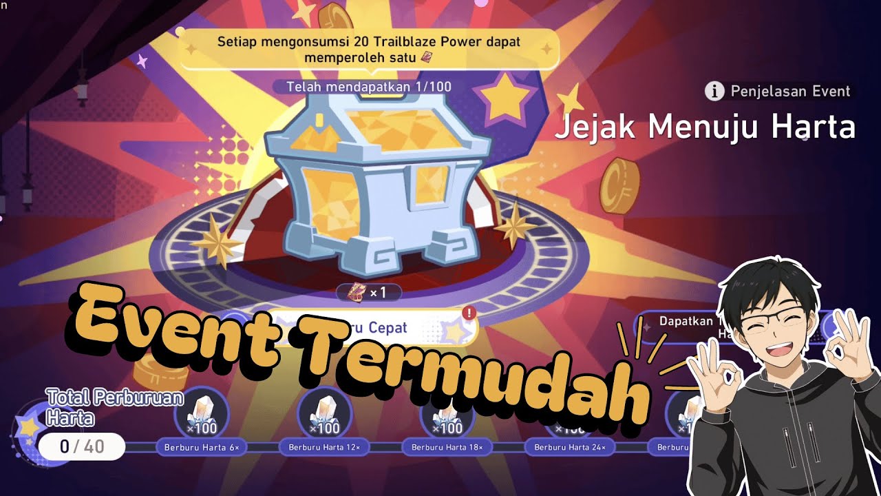 Event Termudah Mendapatkan Stellar Jade | Jejak Menuju Harta | Honkai: Star Rail