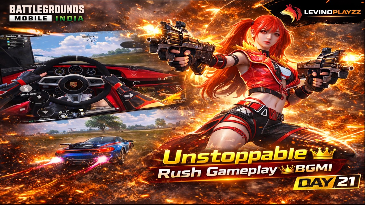 Unstoppable Rush Gameplay 👑 | BGMI