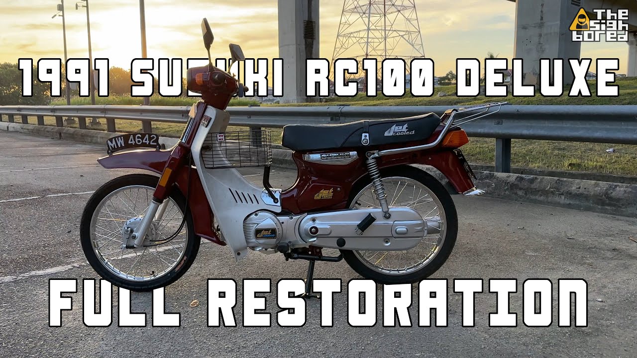 1991 Suzuki RC100 Deluxe Full Restoration | E Ocean Motor