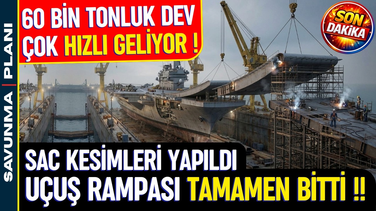 MUGEM ETE KEMİĞE BÜRÜNMEYE BAŞLADI UÇUŞ RAMPASI TAMAMLANDI - SAVUNMA SANAYİ