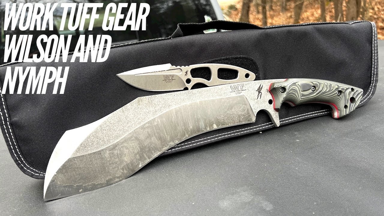 Work Tuff Gear Wilson & Nymph: Sweet Knife System for Survival, Outdoors
