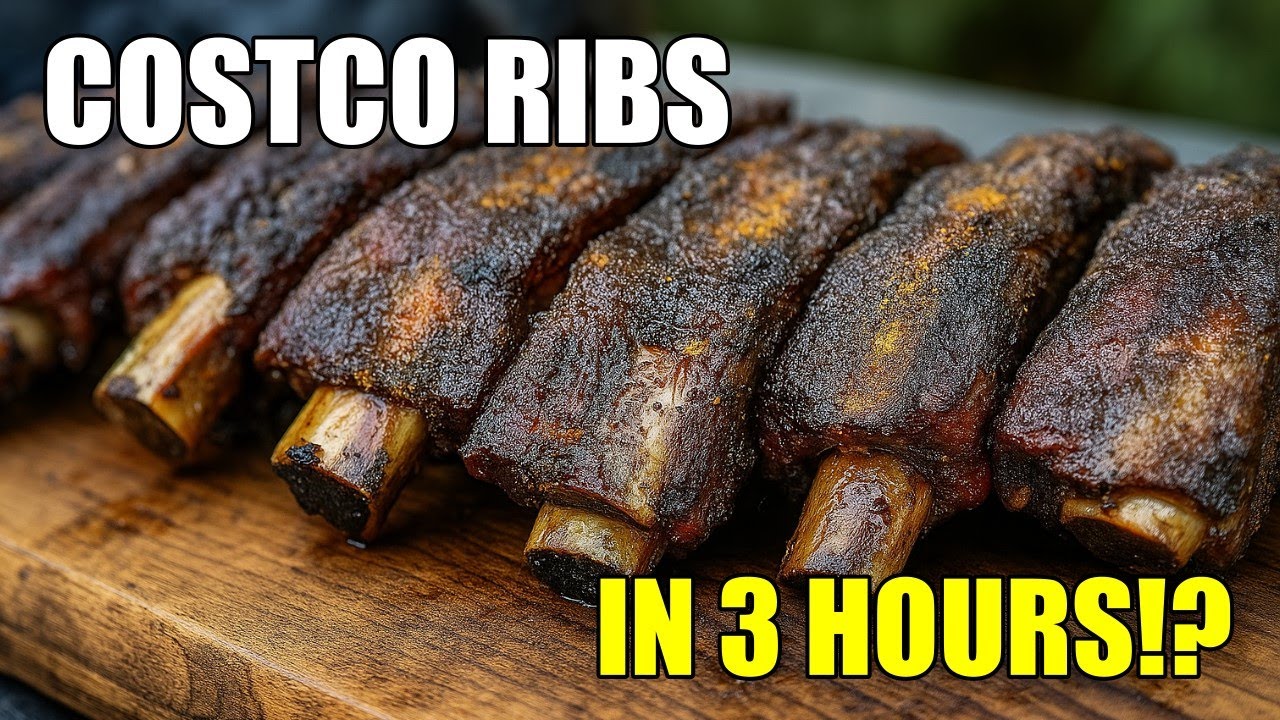 Costco Beef Back Ribs in 3 HOURS!? Pellet Grill Perfection!