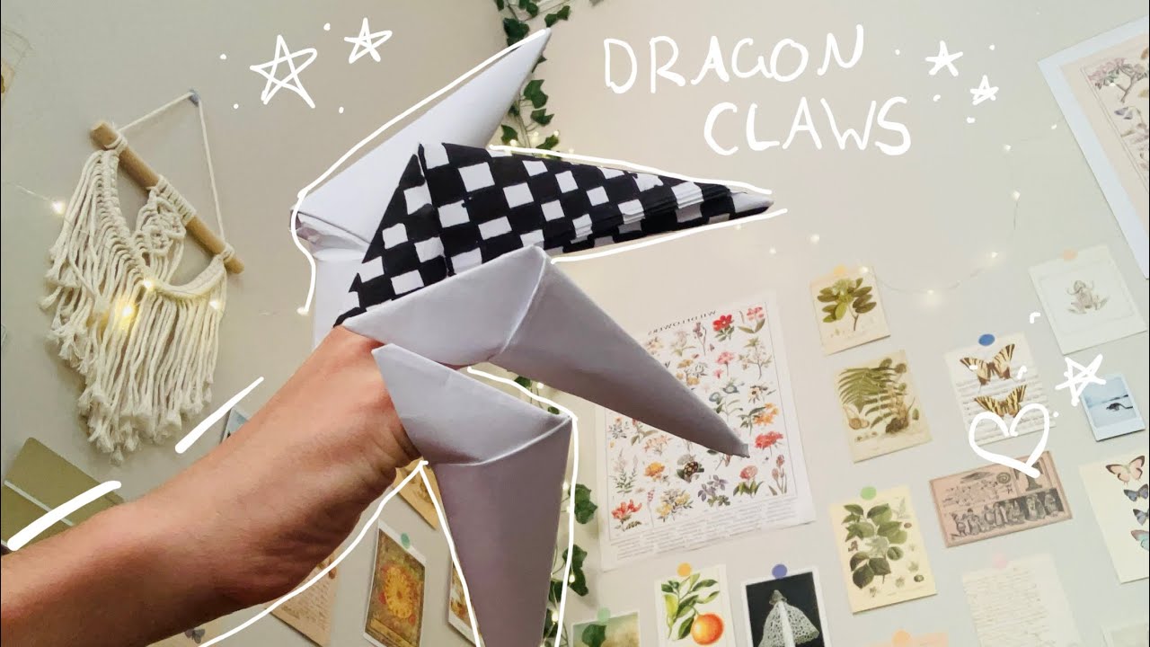How To Make Dragon Claws! (easy tut)💖✨🫶