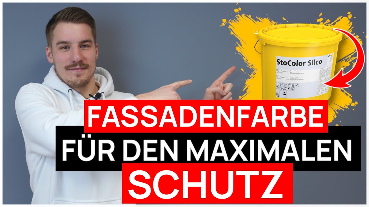 Die SILICONHARZ FASSADENFARBE für den MAXIMALEN SCHUTZ - StoColor Silco