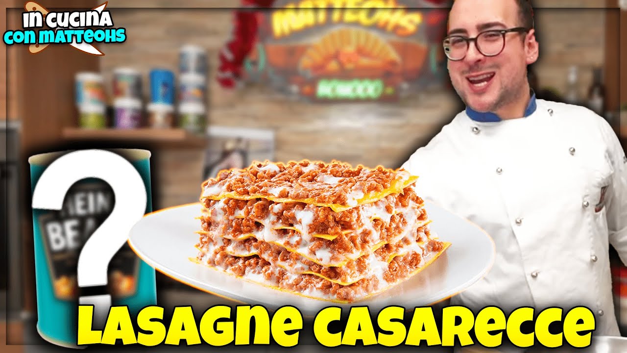 LASAGNE CASARECCE con INGREDIENTE SEGRETO - in CUCINA con MATTEOHS