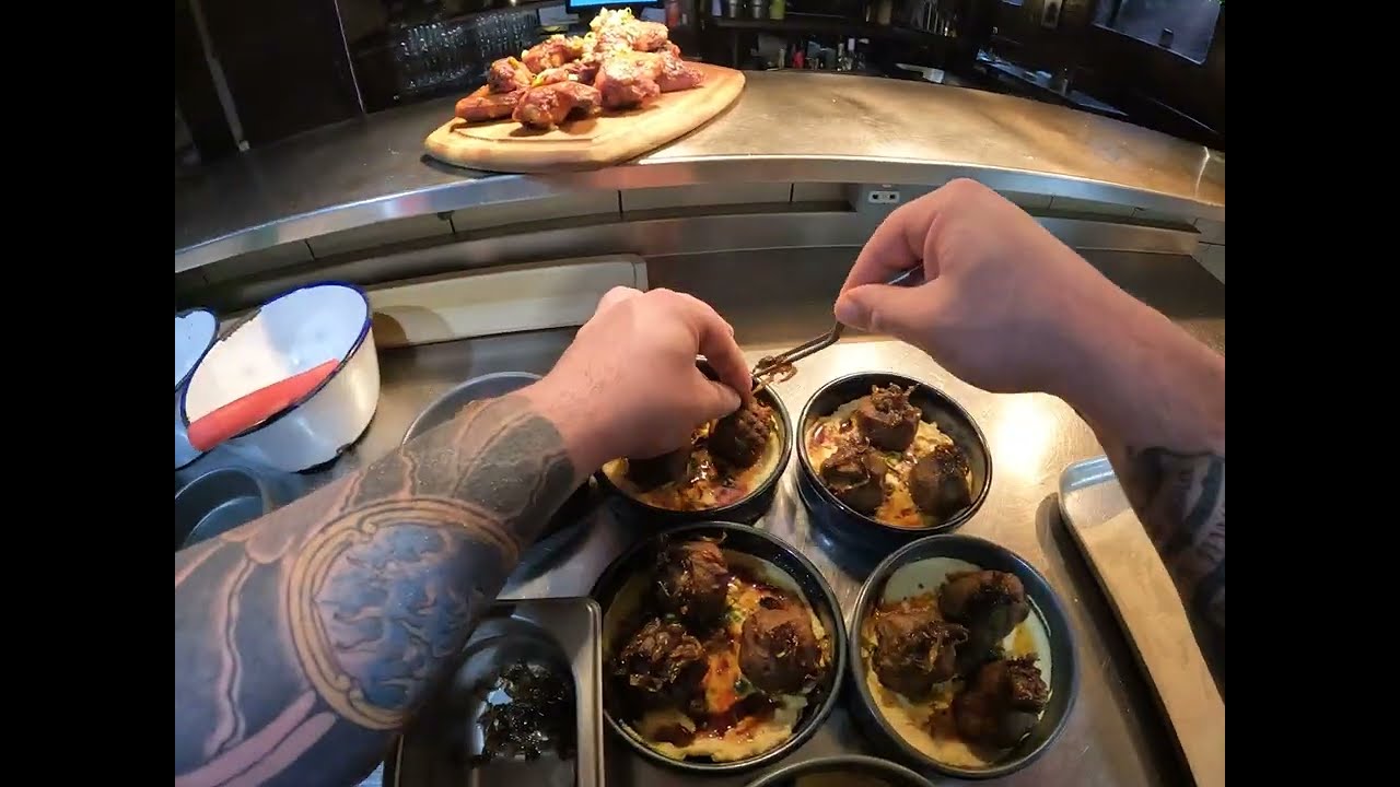 POV: Solo Chef Serving a Full Wedding Banquet in a Restaurant Kitchen!