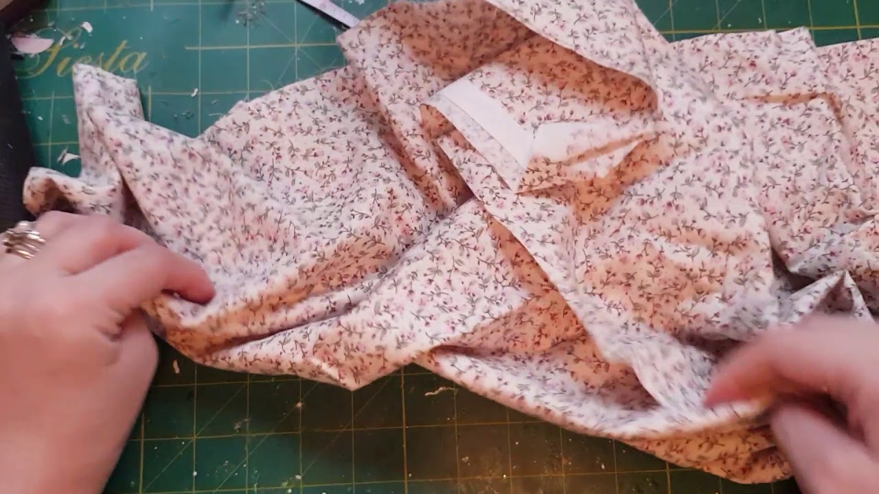 Step 18 into making a tilda doll
