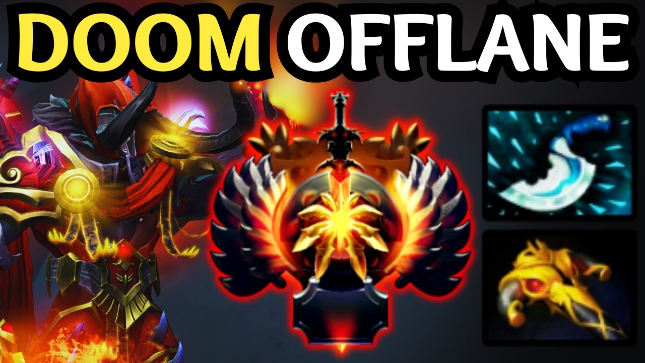 🔥 Doom OFFLANE Meta — Immortal-Level Gameplay! 🔥 Dota 2 Offlane