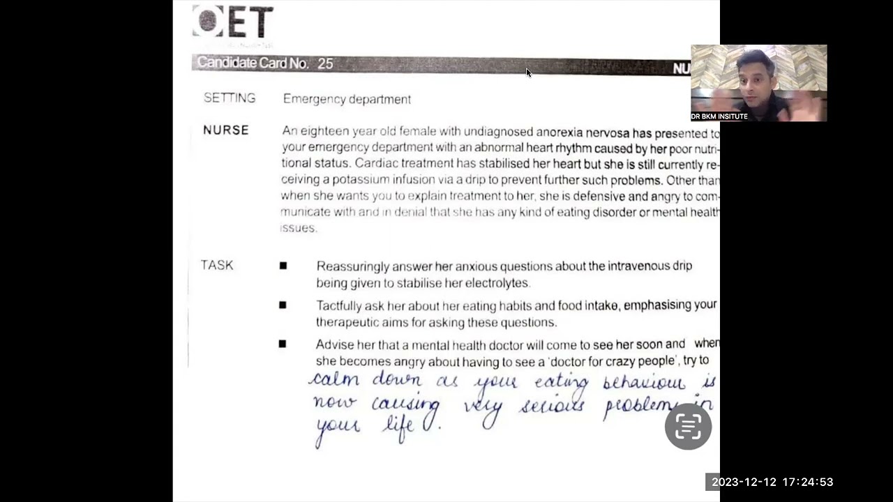 Expected oet exam on 16 December | Complete sample of oet speaking | Expected oet exam tomorrow