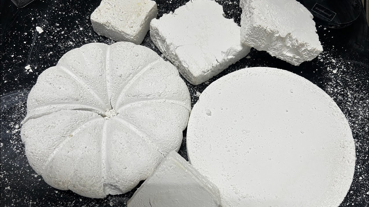 Fresh new crispy hard plain jane gym chalk✨✨Relaxing sound..oddly satisfying video