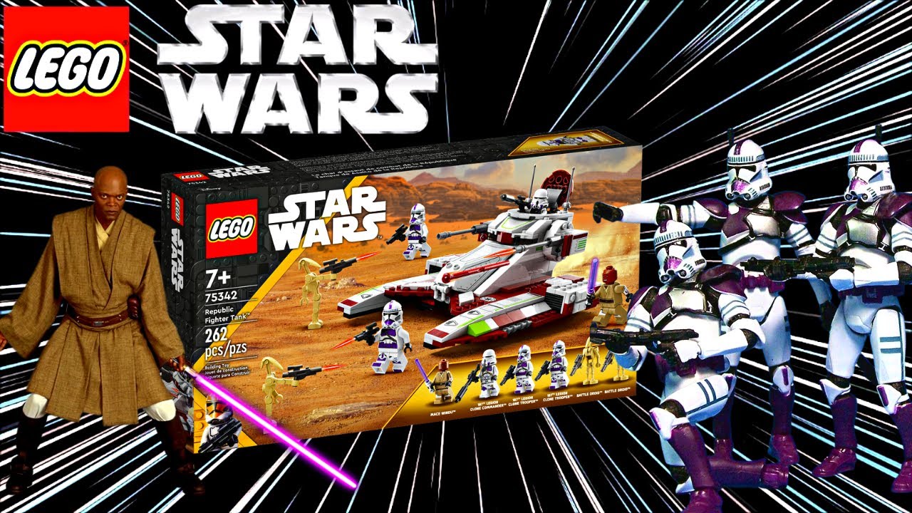 LEGO STAR WARS 75342 REPUBLIC FIGHTER TANK
