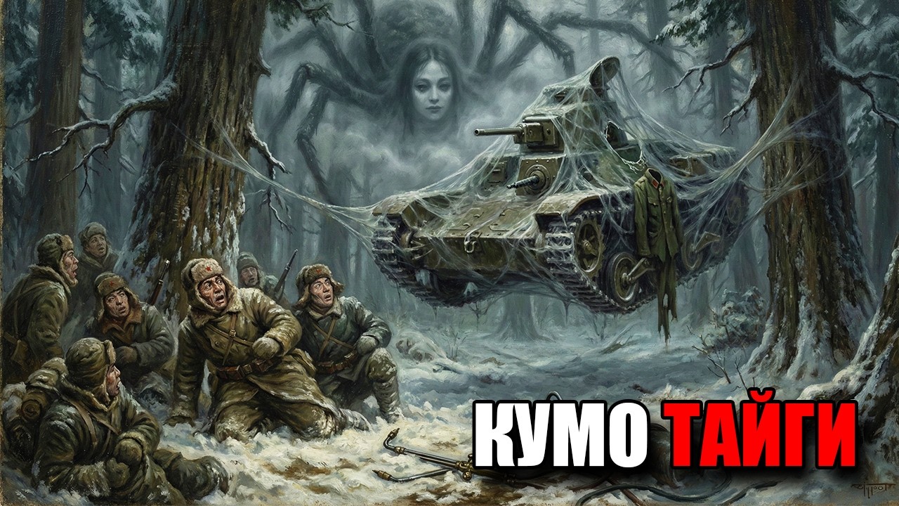 В 1938 Году Японские Танкисты Были Атакованы Ракшасами в Тайге
