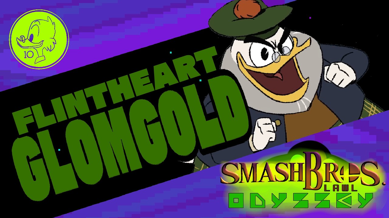 Smash Bros Lawl Odyssey Moveset - Flintheart Glomgold (Ducktales)