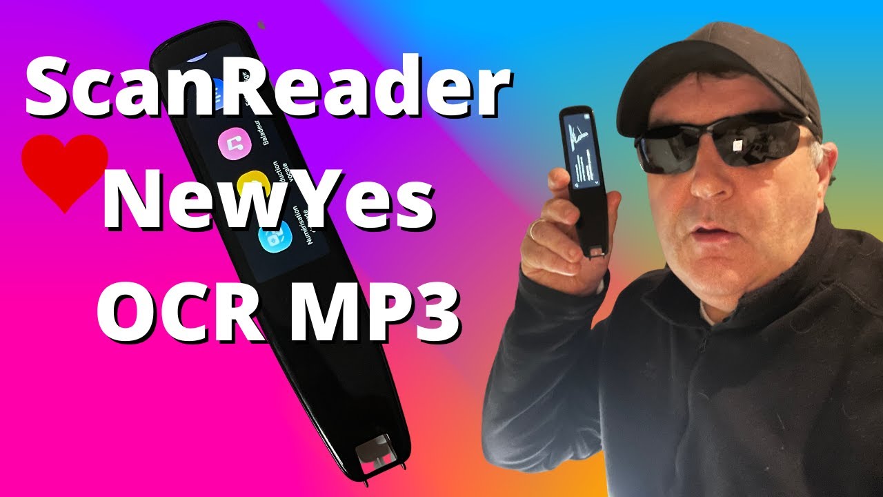 ScanReader NEWYES stylo scanner de poche : OCR   dictaphone traducteur lecteur MP3 en 1 produit